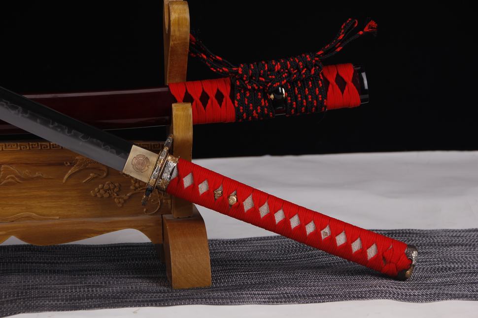 2023003三界（武士刀）T10钢破水研磨
