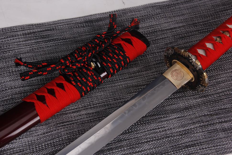 2023003三界（武士刀）T10钢破水研磨