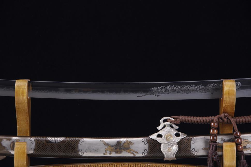 2023004焚天(武士刀)T10钢破水研磨